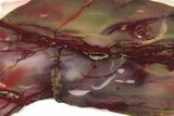 Polished Mookaite Jasper Slab - Australia #234813-1